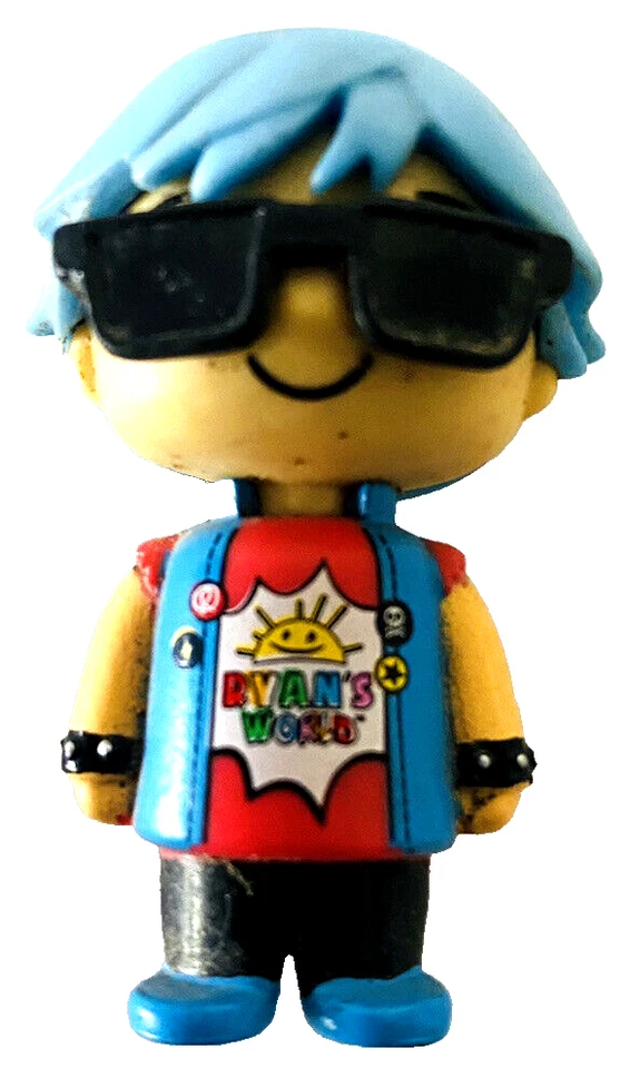Figura Ryan's World ROCK N' ROLL Punk Rocker SERIE MISTERIOSA MICROVERSE Rara Foto 2 de 4