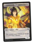 1x Pilot Token (1/1) Kamigawa: Neon Dynasty - 001/019 T NM MTG