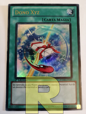 XYZ Geschenk / Gift  Ultra Rare  PHSW-IT049  1. Auflage Italienisch EX