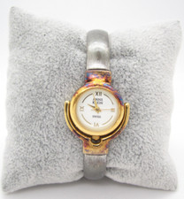 Women Anne Klein Swiss Quartz WR Analog 23mm Causal Round Watch F282 12-6328-9