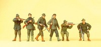 Huntsmen (6) Exklusive Figuren Set Ho/Oo MaßStab Preiser 10552