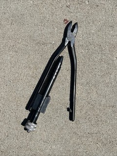 VTG Kal Tools 971 Safety Wire Twister Pliers USA Aviation Lock Wire Milbar 10"