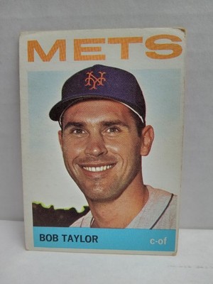 1964 Topps #381 Bob Taylor Fair Cond. New York Mets