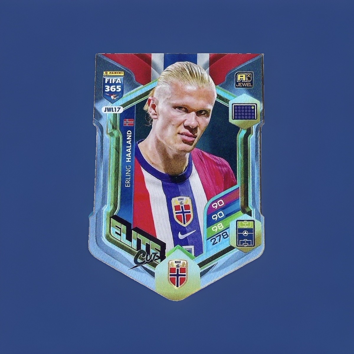 Adrenalyn XL FIFA 365 2026 ELITE CUT JEWEL JWL17 Erling Haaland