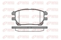 Remsa Bremsbelagsatz Scheibenbremse 1143.00 FüR Toyota Previa 2 CLR30_ CLR30R