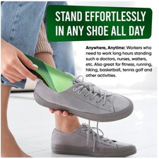 Insoles 2.0 for Men  Women with Heavy-Duty Arch Support - Pain Relief  Comfort