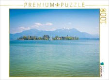 CALVENDO Puzzle Fraueninsel im Chiemsee 1000 Teile Lege-Gr e 64 48 cm Foto-