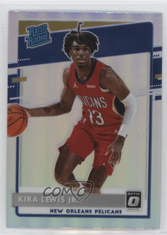 2020-21 Panini Donruss Optic Rated Rookie Holo Prizm Kira Lewis Jr #163 0ql0
