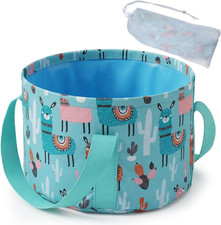 Foldable Foot Soaking Tub Portable Spa Basin Leak-Proof Feet Bath for Home Trave