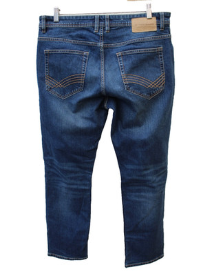 Tom Tailor jeans trousers Josh regular slim blue stretch size 34/32 W34 L32