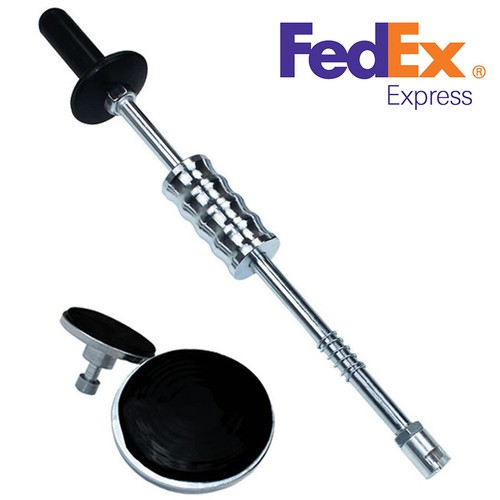 5 Pcs Car Body Dent Repair Tool With Zinc Alloy Cold Glue Pads+Puller+5CM Gasket - Foto 1 di 11