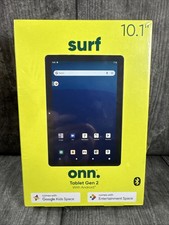 Onn Surf Gen 2 32GB / 2GB RAM WiFi 10.1 Android 10 Tablet Navy Blue Sealed