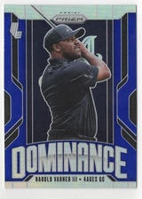 2025 Panini Prizm LIV Golf Dominance Blue Harold Varner III /99 4Aces #8