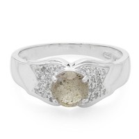 Cavill Spektrolith Ring 0,58Ct 20 WeißE Topase 0,11Ct 925 Silber Damen