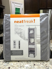 Neatfreak 6 Shelf Closet Organizer 12.4X13X55.9 - NEW