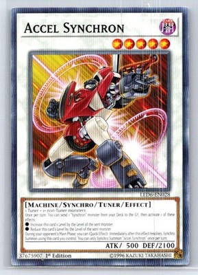 Accel Synchron Common Legendary Duelists: Magical Hero LED6-EN028 LP