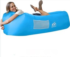 WEKAPO aufblasbare Sonnenliege, Luftsofa, Hängematte, tragbar, wasserdicht 