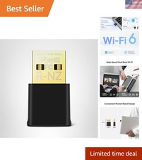 Travel-Friendly Nano WiFi 6 Adapter - 1201Mbps Performance for Ultimate Mobility