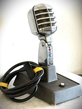 1960's Electro Voice Mercury 611 Dynamic microphone, works-w/stand-original