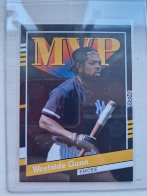 Westside Gunn Griselda MVP Custom Baseball Card NY Yankees Jersey 1991 Style