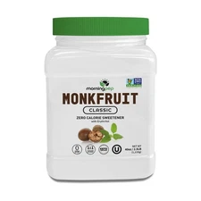 Morning Pep Monk Fruit Sweetener, Classic | White Sugar Substitute, Keto Diet Fr