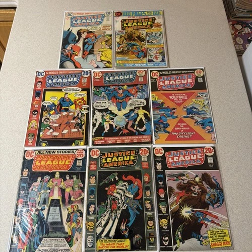 Justice League If America Vintage Comic Book Lot Bronze Age DC Lot Of 8 Books