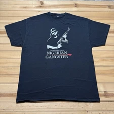 WWE Cliff Super Domino Compton Nigerian Gangster Wrestling Shirt Size XL