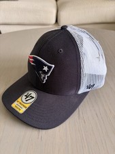 Youth 47 Trucker New England Patriots Adjustable Hat Mesh Navy/White R106
