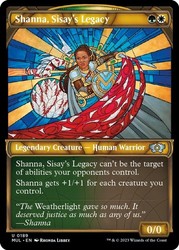 Shanna, Sisay's Legacy #189 Halo Foil - Multiverse Legends