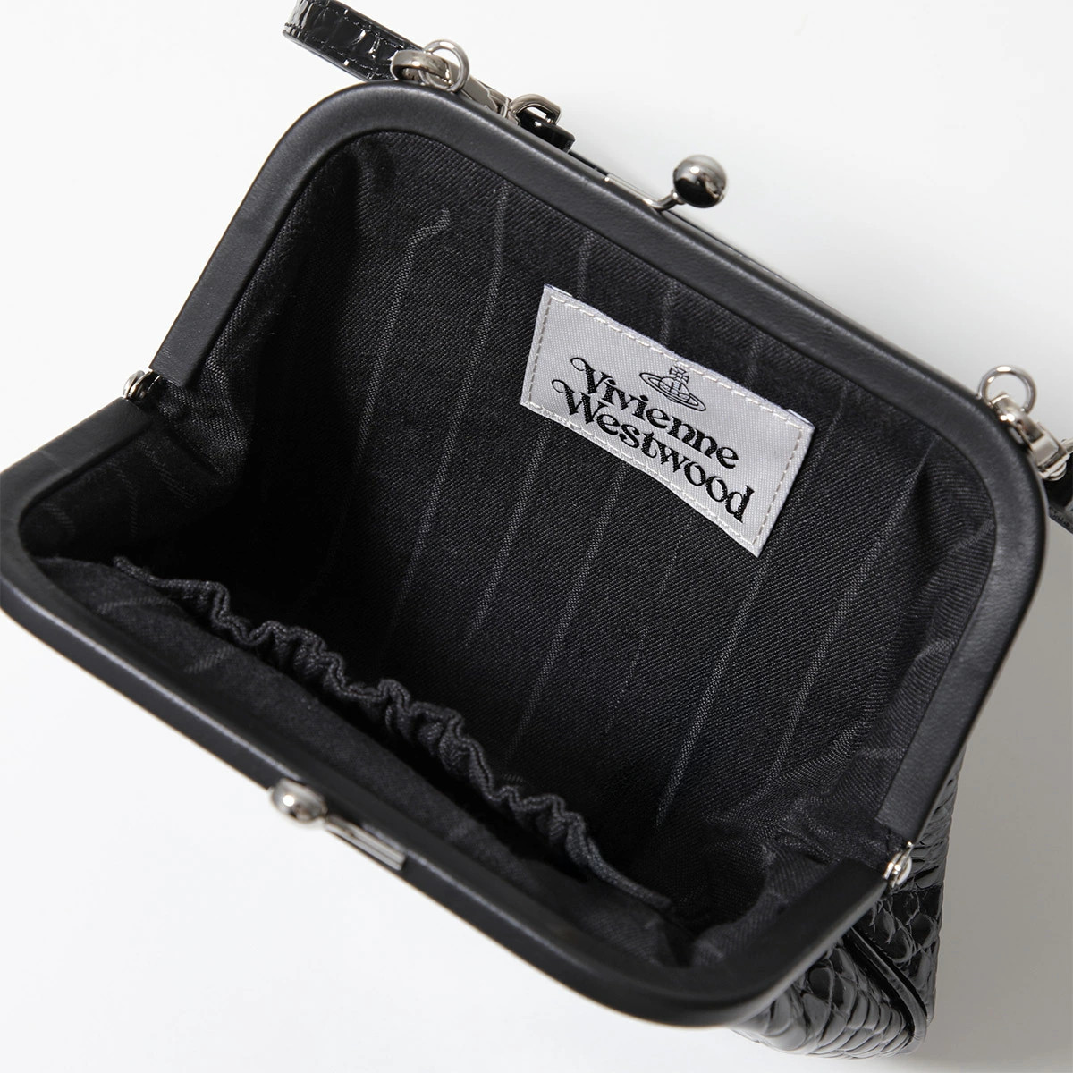 Vivienne Westwood EMBOSSED VIVIENNES Clutch Bag Women