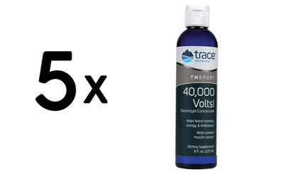 5 x Trace Minerals 40,000 Volts! Electrolyte Concentrate - 237 (109,70 EUR/L)