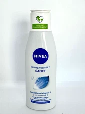 NIVEA Gentle face cleansing milk/remover 200ml/6.76 fl oz FREE SHIPPING