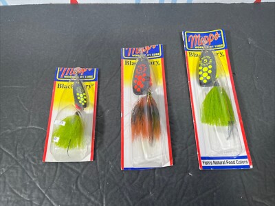 NEW Mepps/ Black Fury Fishing Lure / 3 & 5 / Red Green LOT