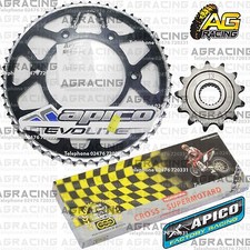 Regina 520 RH Chain Apico Sprocket Set 13T & 53T Black For Honda CRF 250R 2007