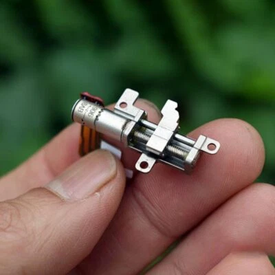 5mm Micro Tiny 2-Phase 4-Wire Planetary Gear Stepper Motor Linear Screw Slider