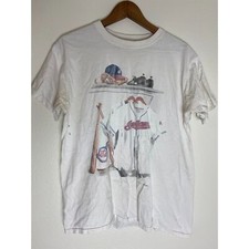 Vintage Cleveland Indians Guardians Baseball Short Sleeve Tshirt Large
