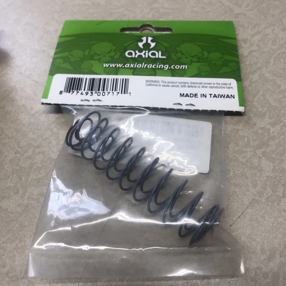 New Axial SCX10 XR10 Wraith EXO 14x70mm Shock Spring Super Soft - 2.07 lbs/in (R - Image 2 of 2