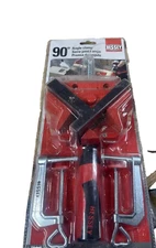(627) Bessey WS-3+2K 90 Degree Angle Clamp for T Joints and Mitered Corners