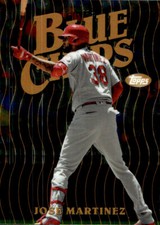 Jose Martinez 2019 Topps Finest - Blue Chips #FBC-JM  - St. Louis Cardinals