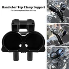 10" Black Handlebar Kit Riser W/ Gauge Housing Fit For Harley 15 up Road Glide