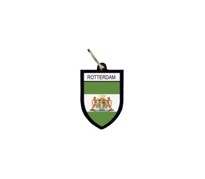 schlüsselanhänger flagge flaggen schild wappen stadt rotterdam niederlanden