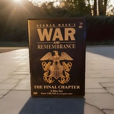 War and Remembrance 1  2- Boxed Set DVD, 2004, 6-Disc Set 12 Disc Total