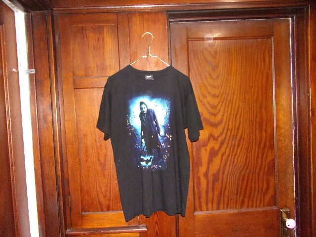MEN'S T SHIRT JOKER DARK KNIGHT SIZE M COLOR BLACK COLLECTORS ITEM