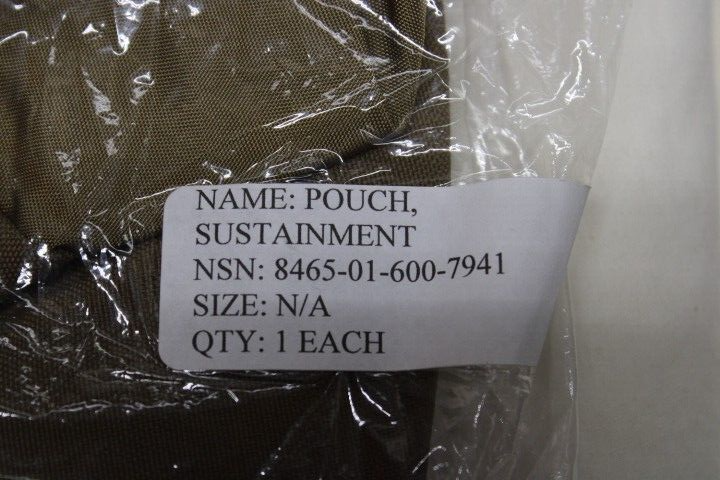 2 US Military Issue Sustainment Pouch CIF USMC Molle Coyote FILBE