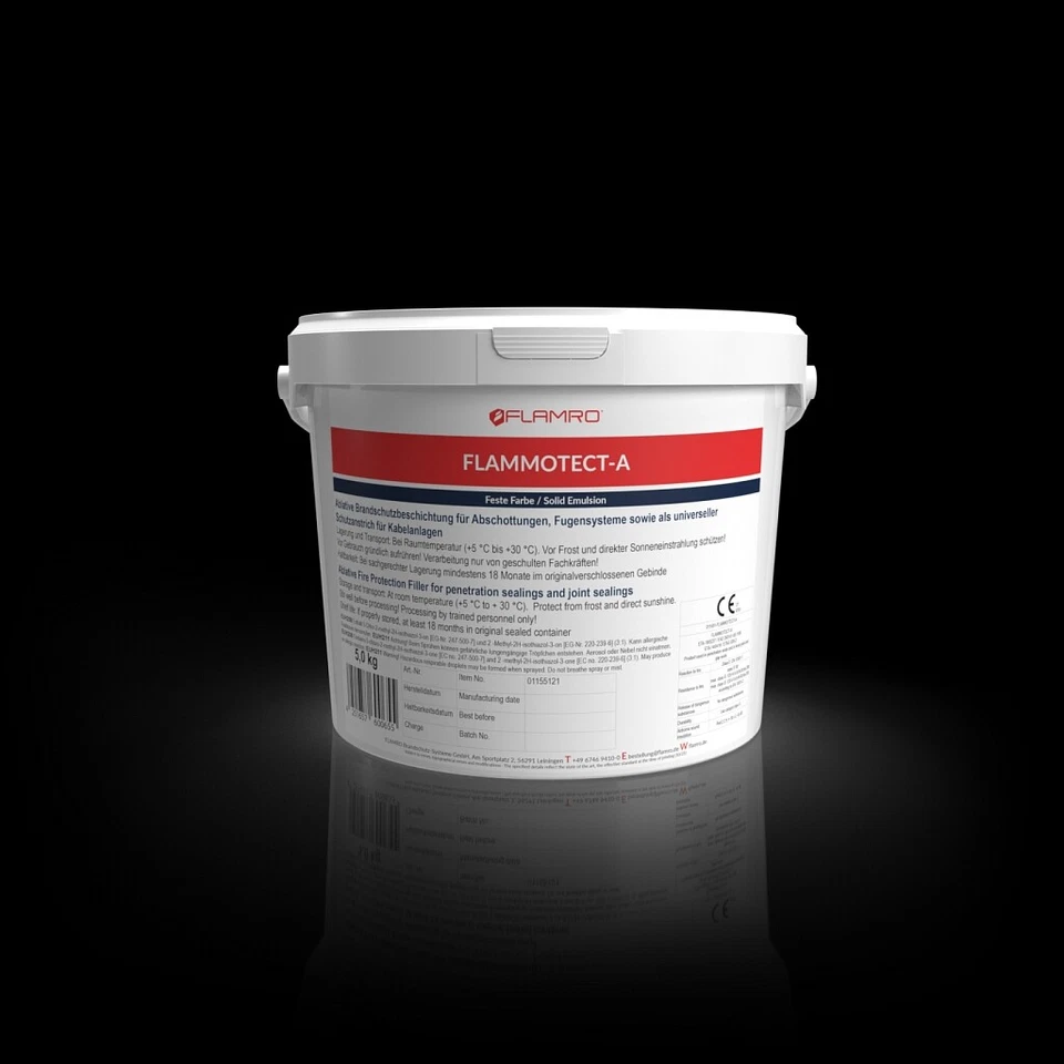 Flamro FLAMMOTECT-A Brandschutzbeschichtung feste Farbe