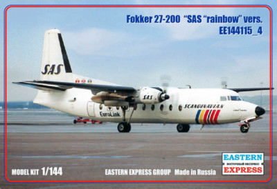 Eastern Express 1/144 Fokker F27-200 Friendship SAS Model Kit