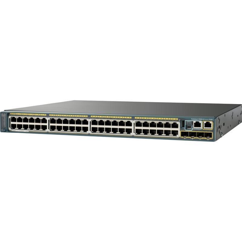 Cisco  Catalyst 2960 (WS-C2960S-48FPS-L) 48-Ports Rack-Mount