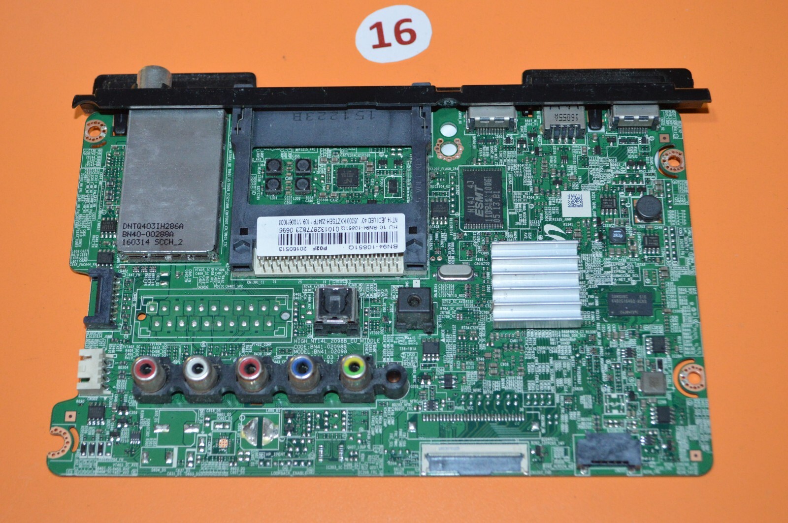 BN41-02098B BN94-10851Q SCHEDA MADRE MAINBOARD PER TV SAMSUNG UE40J500AKXZT