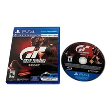 Gran Turismo Sport (PS4, 2017) Sony Playstation 4 FAST SHIPPING VR TESTED WORKS