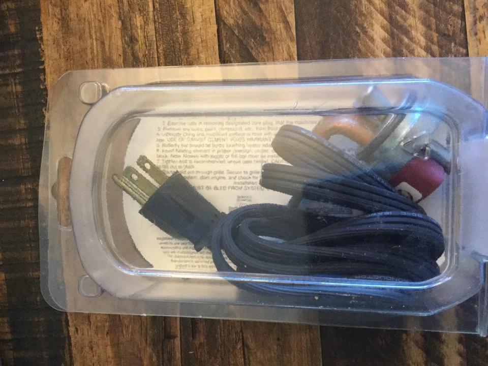 KAT'S 10609 Engine Block Heater Freeze Plug w/ 110AC Plug for Eagle AMC Bronco - Image 2 of 2